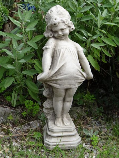 Gartenfigur Sterntaler Mädchen